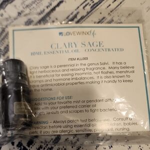 Clary Sage Essential Oil - Black